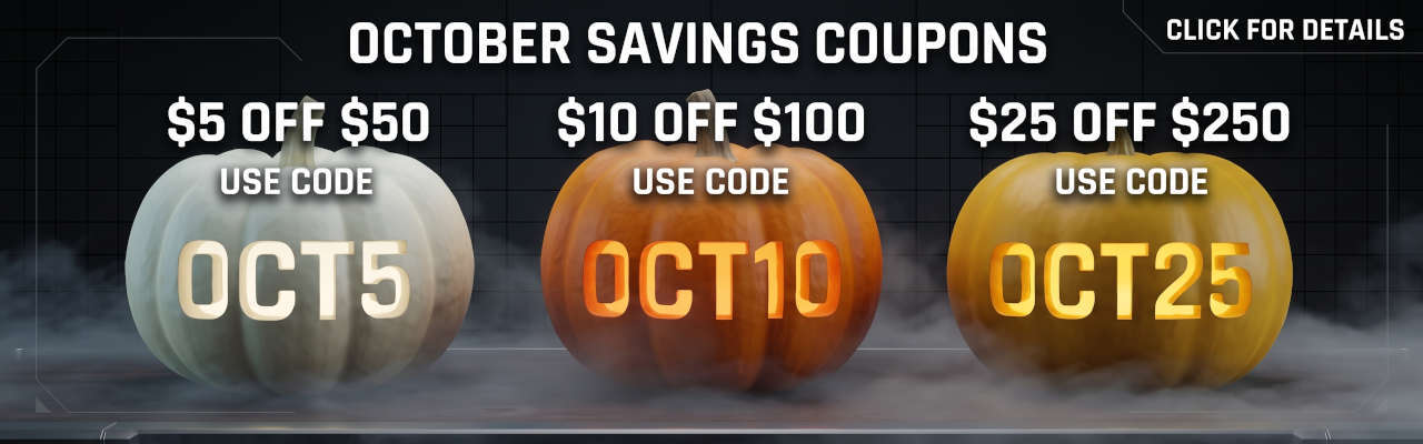 October Saving Coupons!