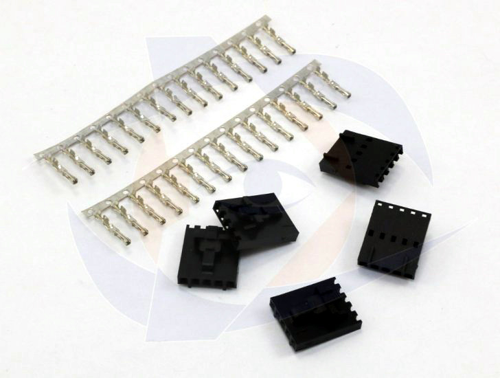 IRC Male Connector with Female Pins (5 Pcs) - www.readymaderc.com
