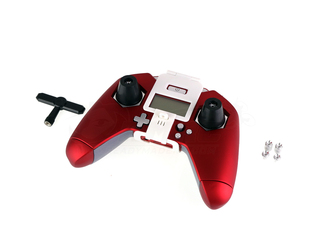 FrSky 2.4GHz Taranis X-Lite Red with Brace and Stick Ends