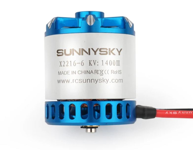 SunnySky X2216 V3 Brushless Motors ShortShaft Version 1250KV