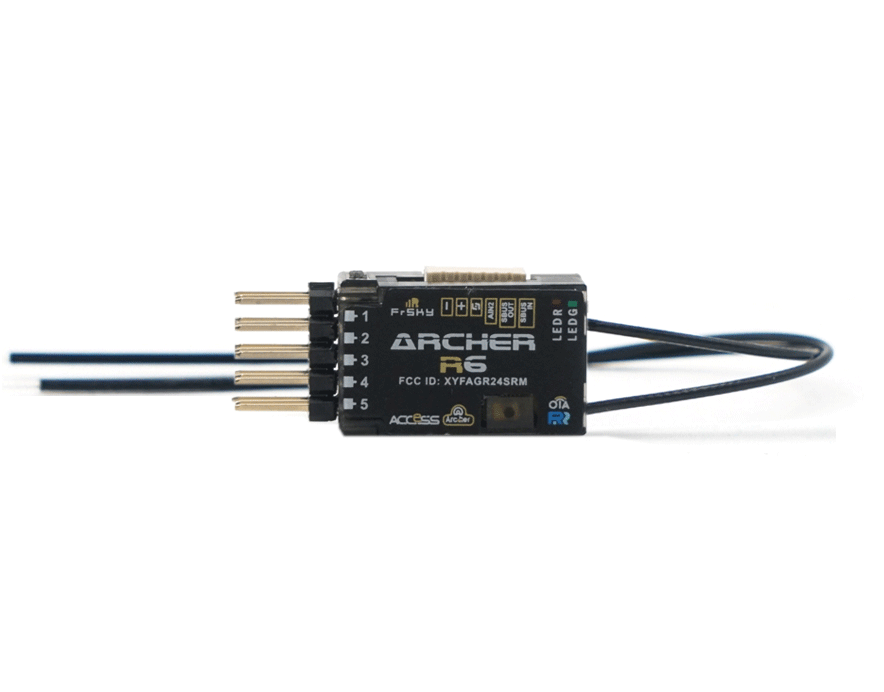 Spektrum - DSMX SRXL2 Serial Micro Receiver with Connector installed