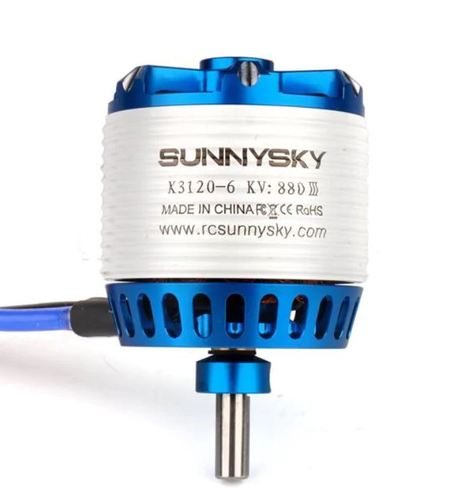 SunnySky X3120 585KV Brushless Motor for RC Aircraft - RMRC