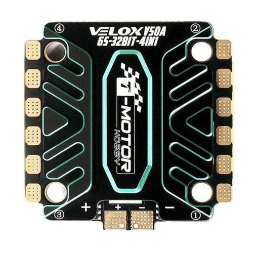 T-Motor VELOX V50A 3-6S BLHeli_32 4-in-1 ESC - RMRC