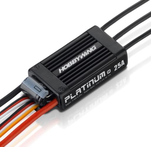 HobbyWing Platinum 25A V4 ESC with BEC - RMRC