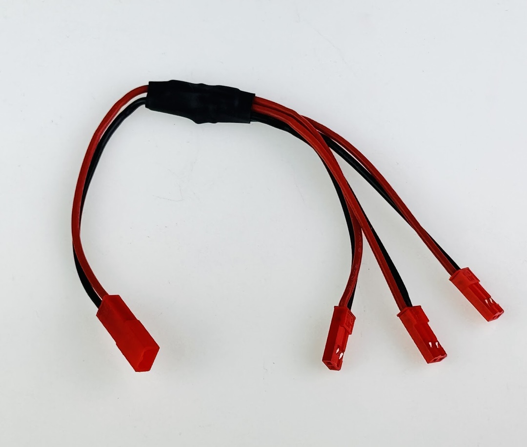 OliRC EC3 Male To JST Connector Adapter - 3pcs Wireless Adapter For RC Batteries & ESC