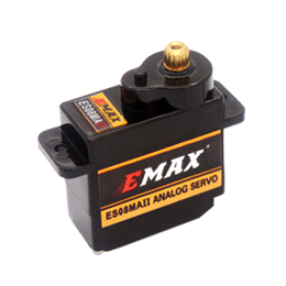 EMAX ES08MAII-XL 12g Metal Gear Servo with Ext 40cm Wire - RMRC