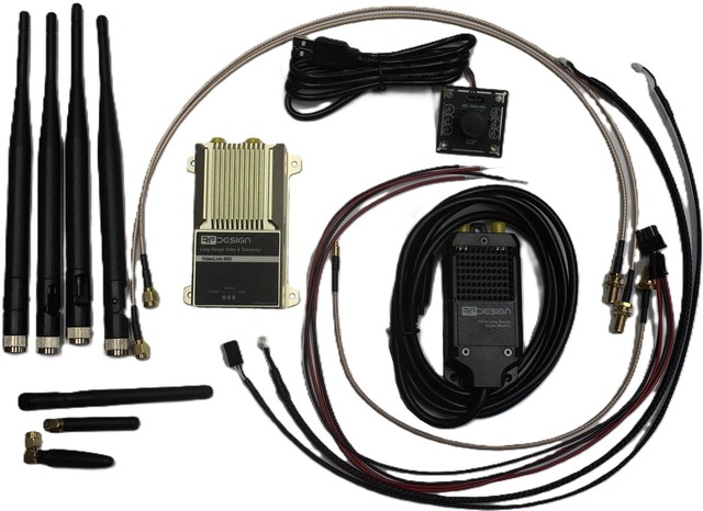RFDesign RFD900 VideoLink Video and Telemetry Modem Set - RMRC