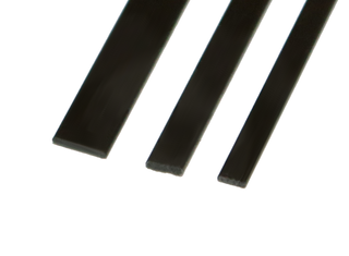 Carbon Fiber Flat Strip: 3mm x 1mm, 1m Long