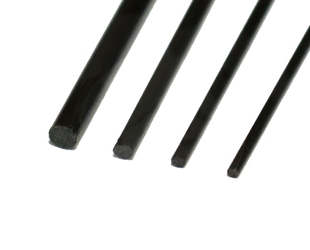 Carbon Fiber Solid Rod: 1mm, 1m Long
