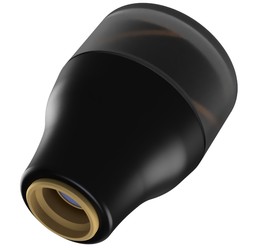 TrueRC Stubby Core 5.8GHz RHCP RP-SMA Gray Antenna