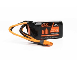 Spektrum 4S 450mAh 14.8V 30C LiPo Battery, IC2