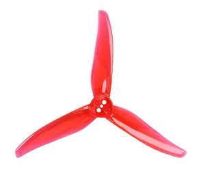 Gemfan 4023 Hurricane PC 3 Blade 1.5mm T - Clear Red