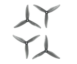 Gemfan 5128.0 FURY PC 3 Blade - Clear Gray