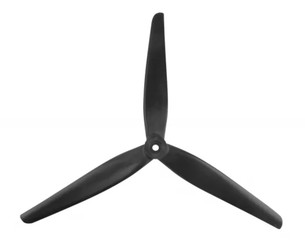 HQ MacroQuad Prop 9X4X3(1CCW+1CW) Black-Glass Fiber Reinforced Nylon