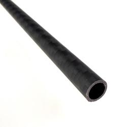 3k Carbon Fiber Tube: 12mm x 10mm, 1m Long, Matte