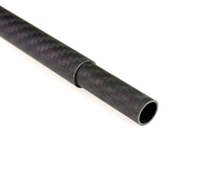 STRIX Nesting Pair 1m 3K Carbon Fiber Spar Tubes: 14/12mm & 12/10mm