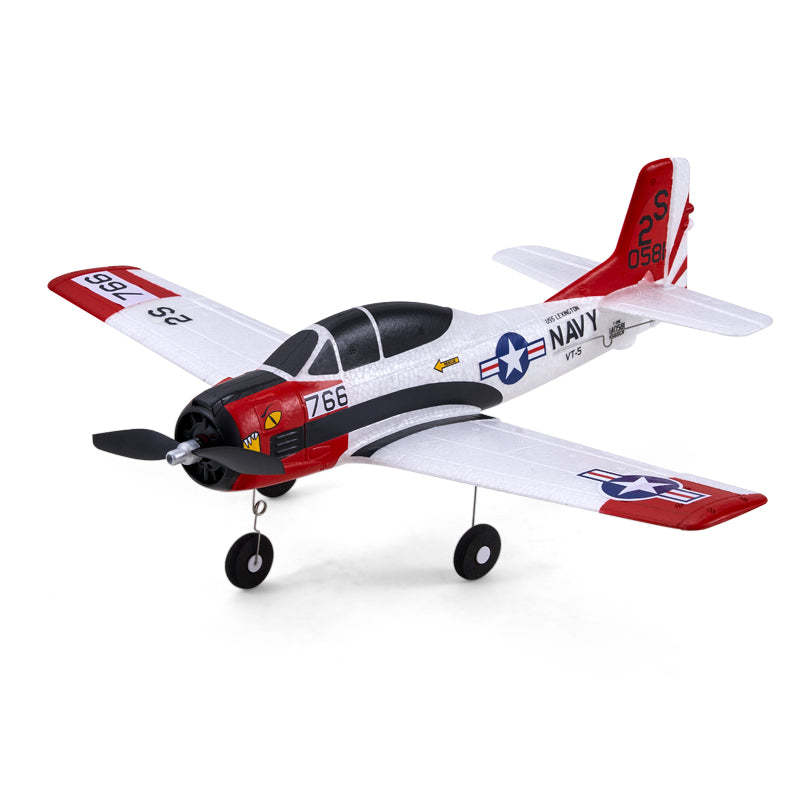 FMS 410mm T-28 Trojan RTF | Micro Beginner RC Warbird - RMRC