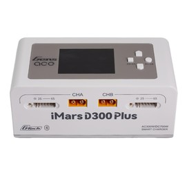 Gens ace iMars D300 Plus Smart Charger | Bluetooth App Control | G-Tech | Dual-Channel | White