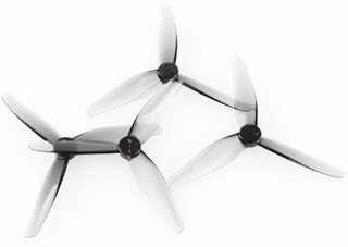 HQ PROP 3.5" Prop T3.5X2.5X3 3" 1.5MM T-MOUNT- (2CW+2CCW) Polycarbonate Gray