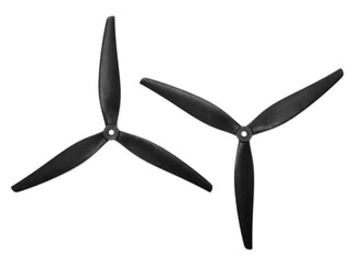 HQProp LR8X4.2X3 (2CW+2CCW) Black-Glass Fiber Reinforced Nylon