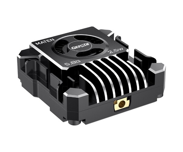 GEPRC MATEN 5.8G 2.5W VTX PRO Analog Transmitter - Silver - RMRC