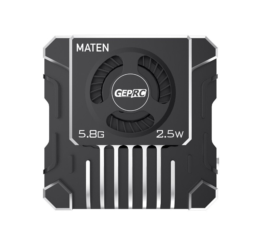 GEPRC MATEN 5.8G 2.5W VTX PRO Analog Transmitter - Silver - RMRC