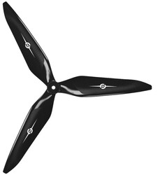 Master Airscrew 3X Power - 12x11 Propeller Rev/Pusher (CW) Black