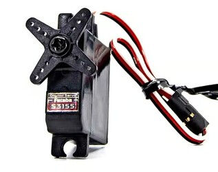 Futaba S3155 Digital High Speed Slim Metal Gear Micro Airplane Servo, NDAA Compliant