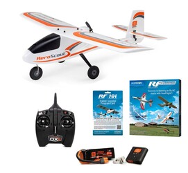 Hobbyzone AeroScout S 2 1.1m and RealFlight Trainer Success Program Ultimate Combo