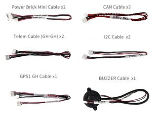 CubePilot Mini Carrier Board Cable Set V2.2