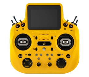 RadioMaster GX15 ELRS, Gemini, V6 Hall Gimbals, 3.5 inch Display, Yellow