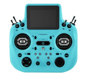 RadioMaster GX15 ELRS, Gemini, V6 Hall Gimbals, 3.5 inch Display, Blue