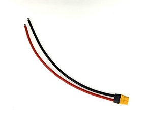 STRIX XT60 Female Pigtail 12AWG 9 Inches (23CM) (Male Plug with Female Pins) and Strain Relief
