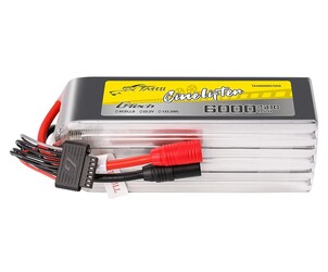 Tattu G-Tech 6000mAh 6S 150C Lipo Battery Pack with AS150 Plug