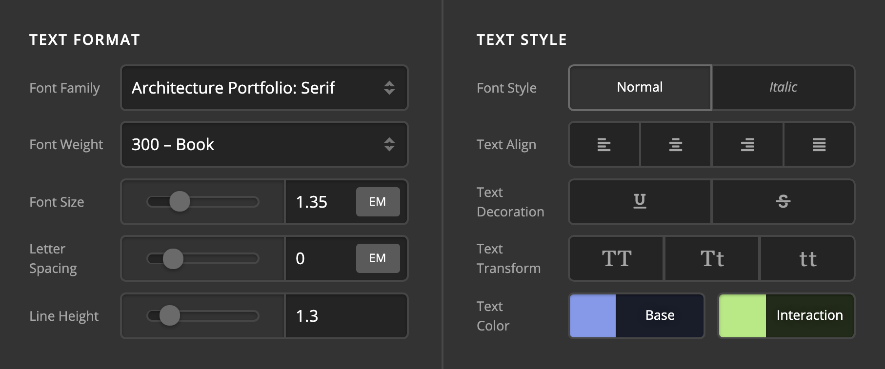 Control Layout Update