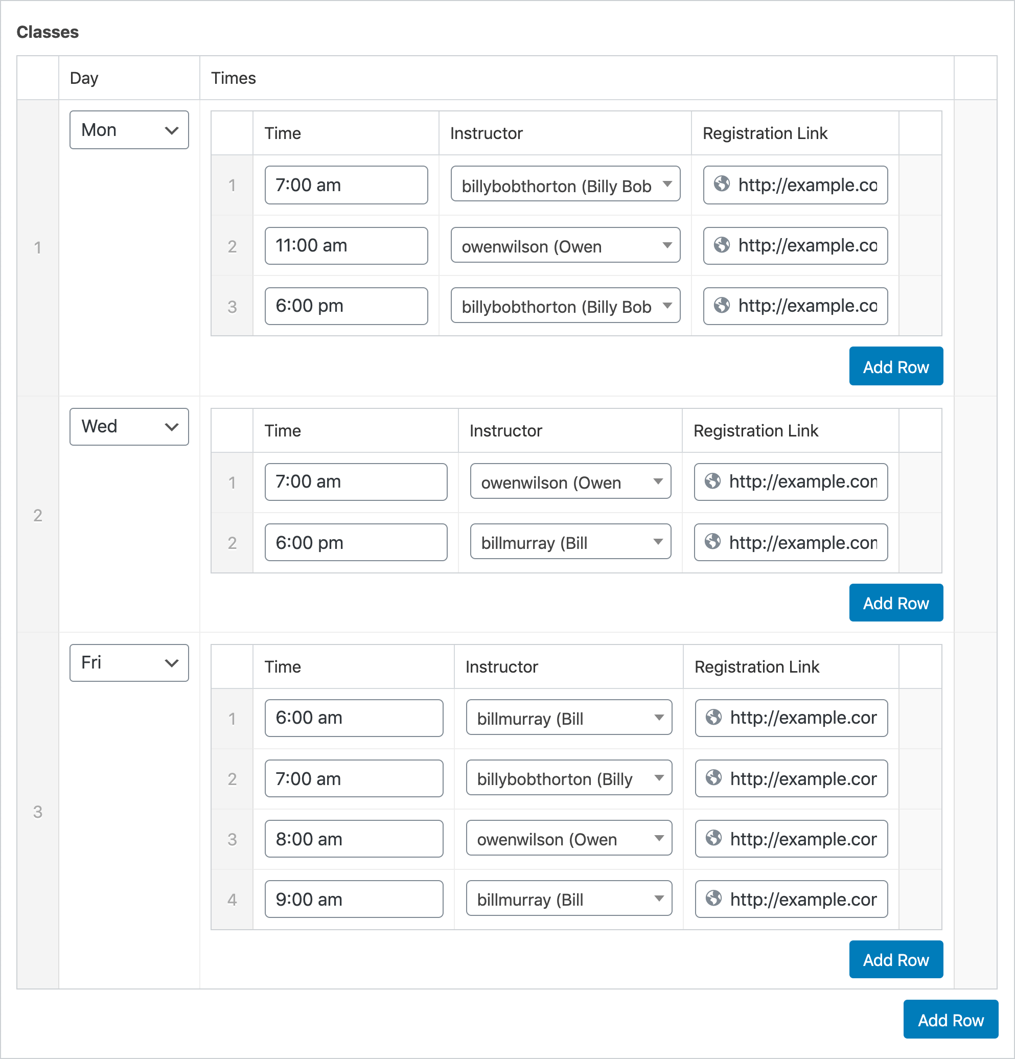 ACF Pro Dynamic Content and Looper Example