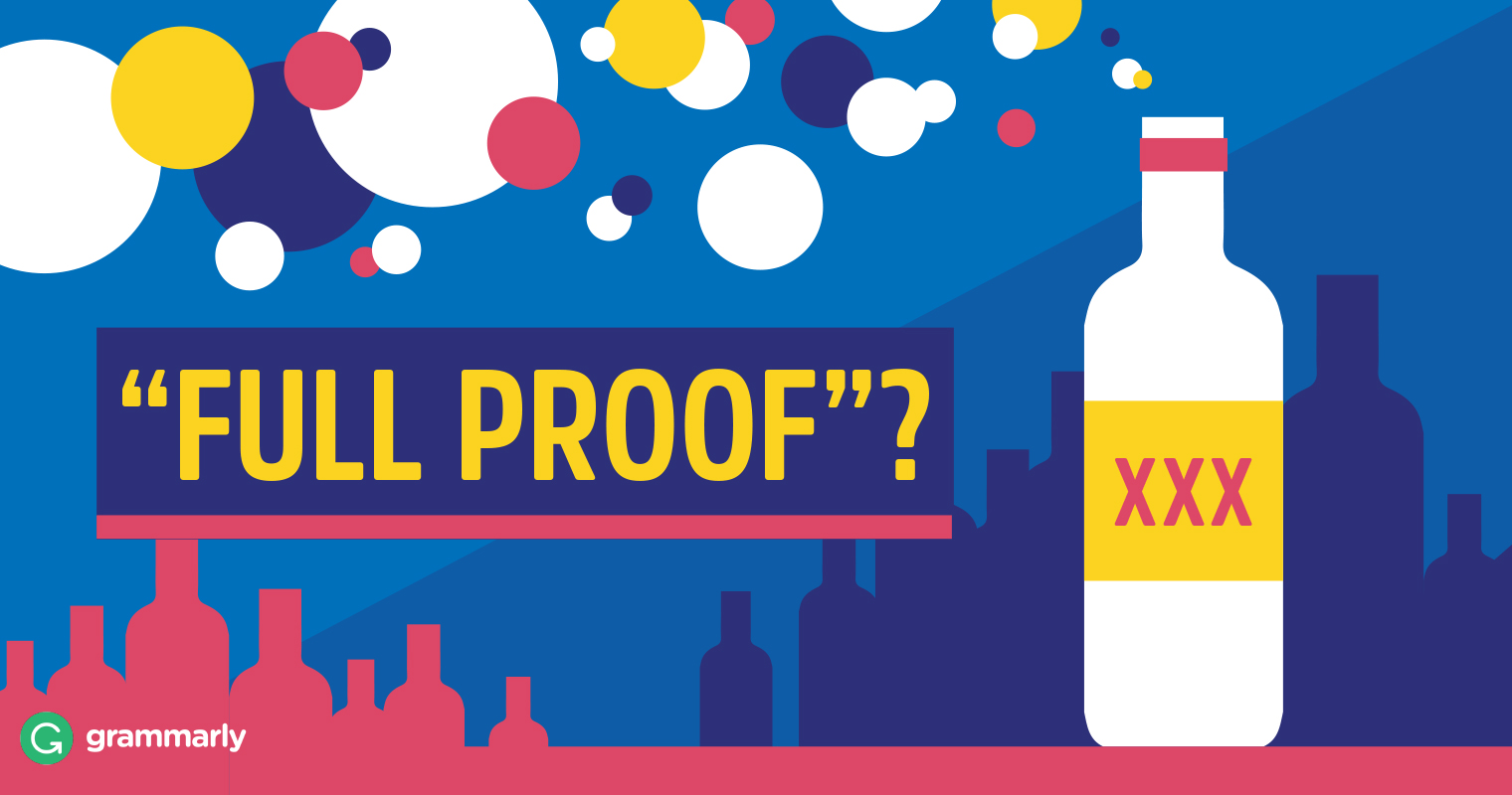 "Full proof"?