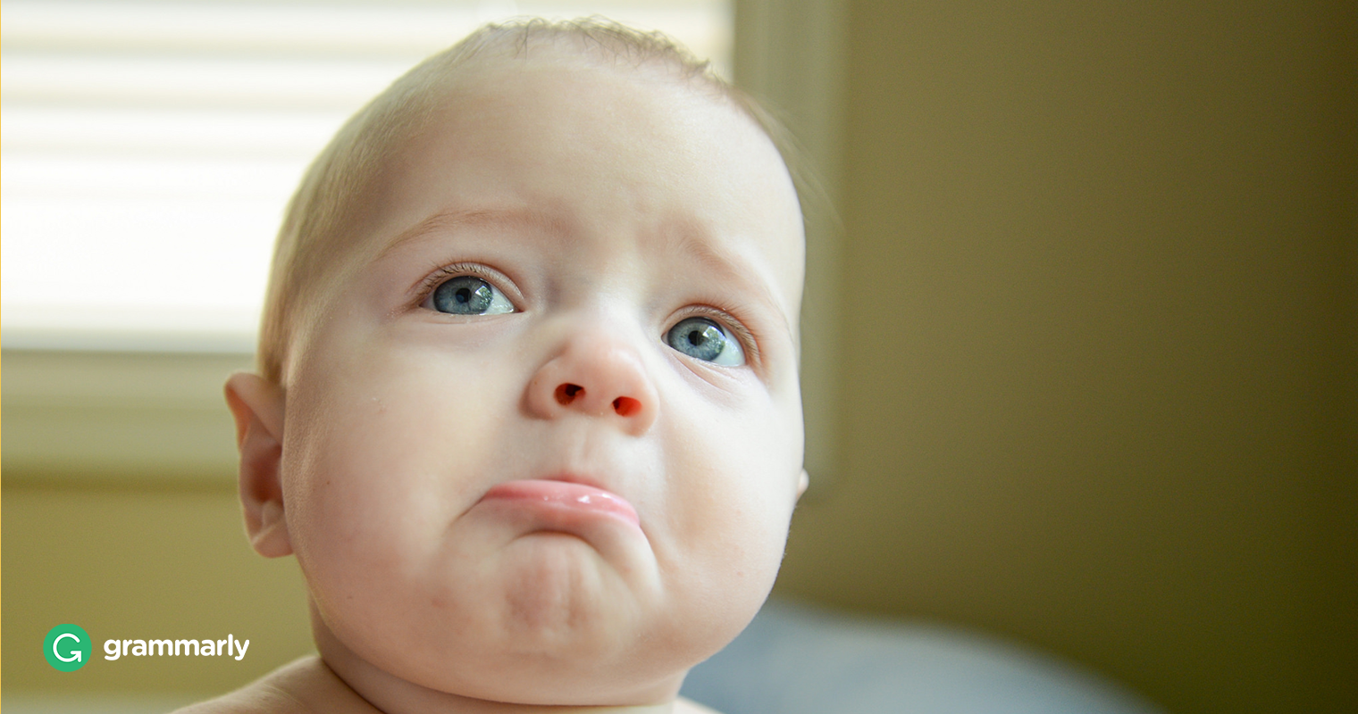 sad baby
