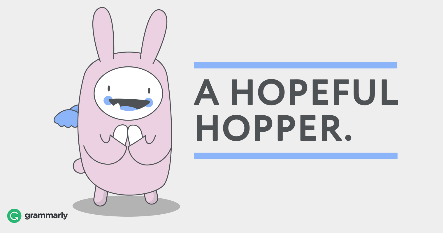 Hoping vs. Hopping image