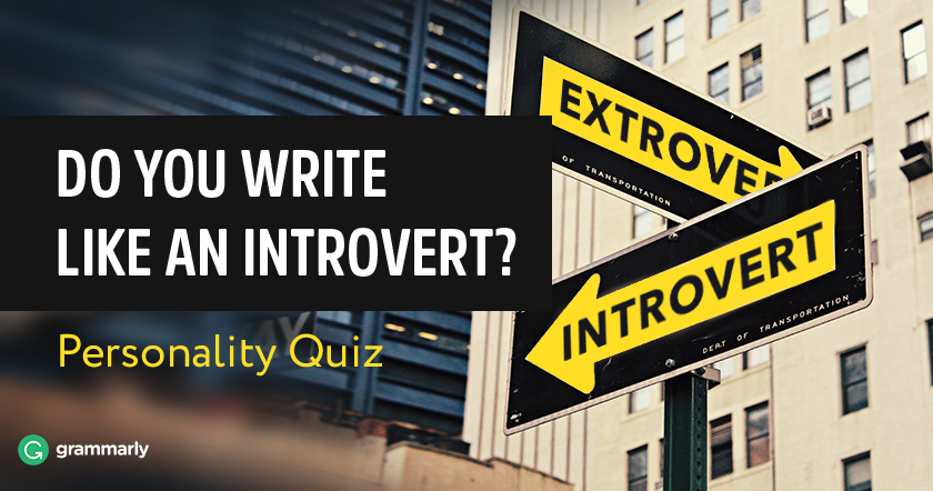Do You Write Like an Introvert Quiz