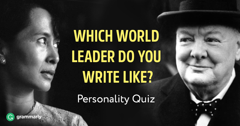 Which World Leader Do You Write Like Quiz