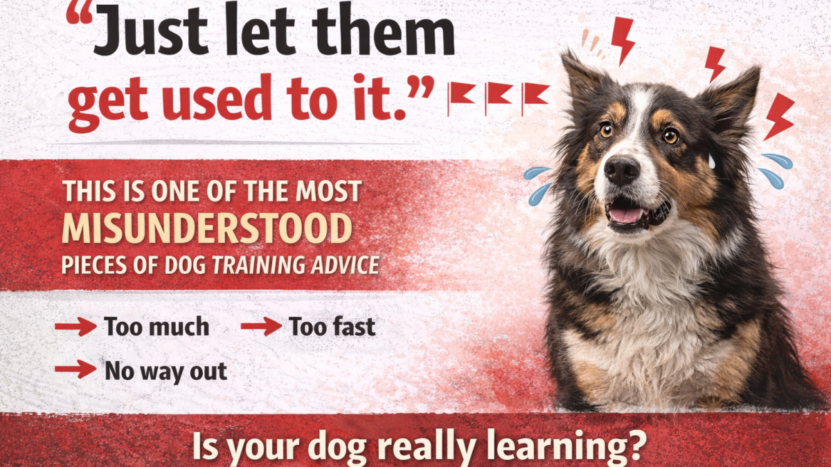 Flooding in Dog Training: What’s Really Happening (And Why It Matters)