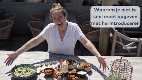 Voedingsmiddelen herintroduceren: waarom je niet te snel moet opgeven