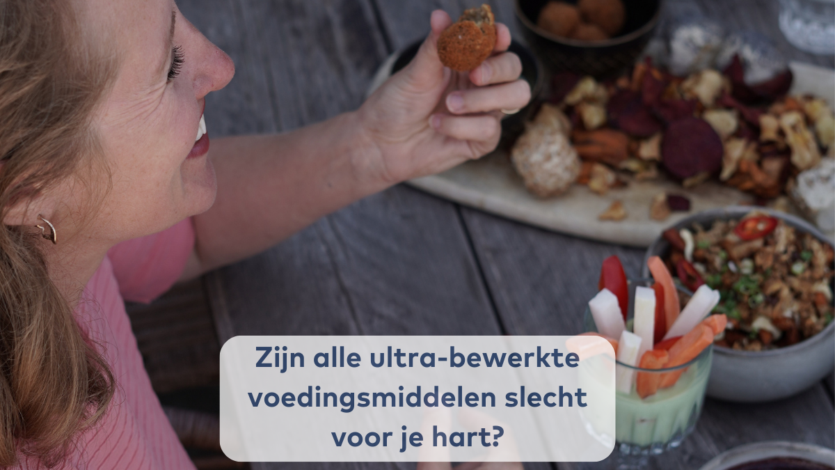 Zijn alle ultrabewerkte voedingsmiddelen slecht voor je hart?