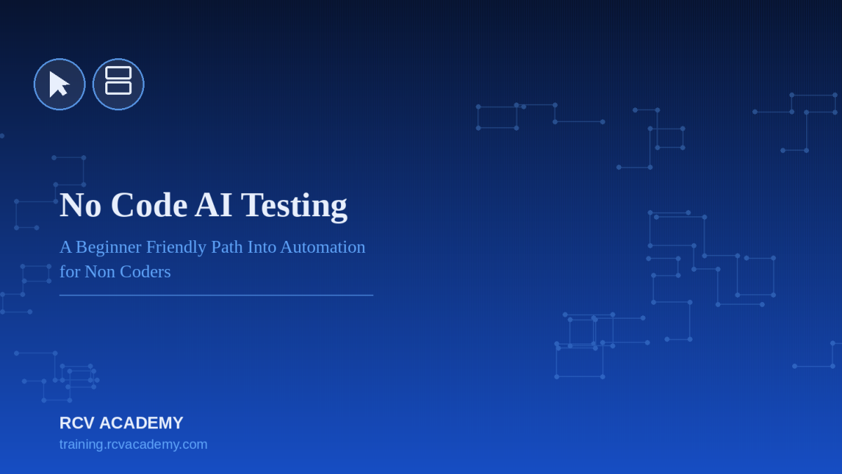 No Code AI Testing: A Beginner Friendly Path into Automation for Non-Coders