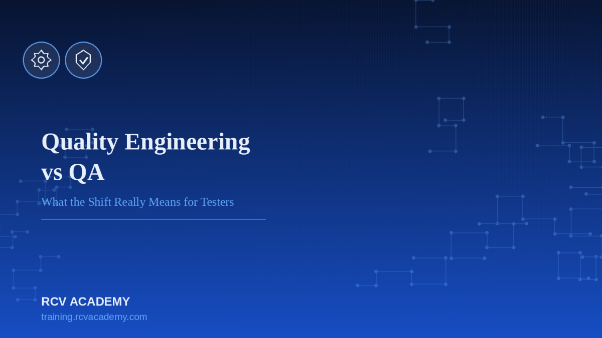 Quality Engineering vs QA: What the Shift Really Means for Testers