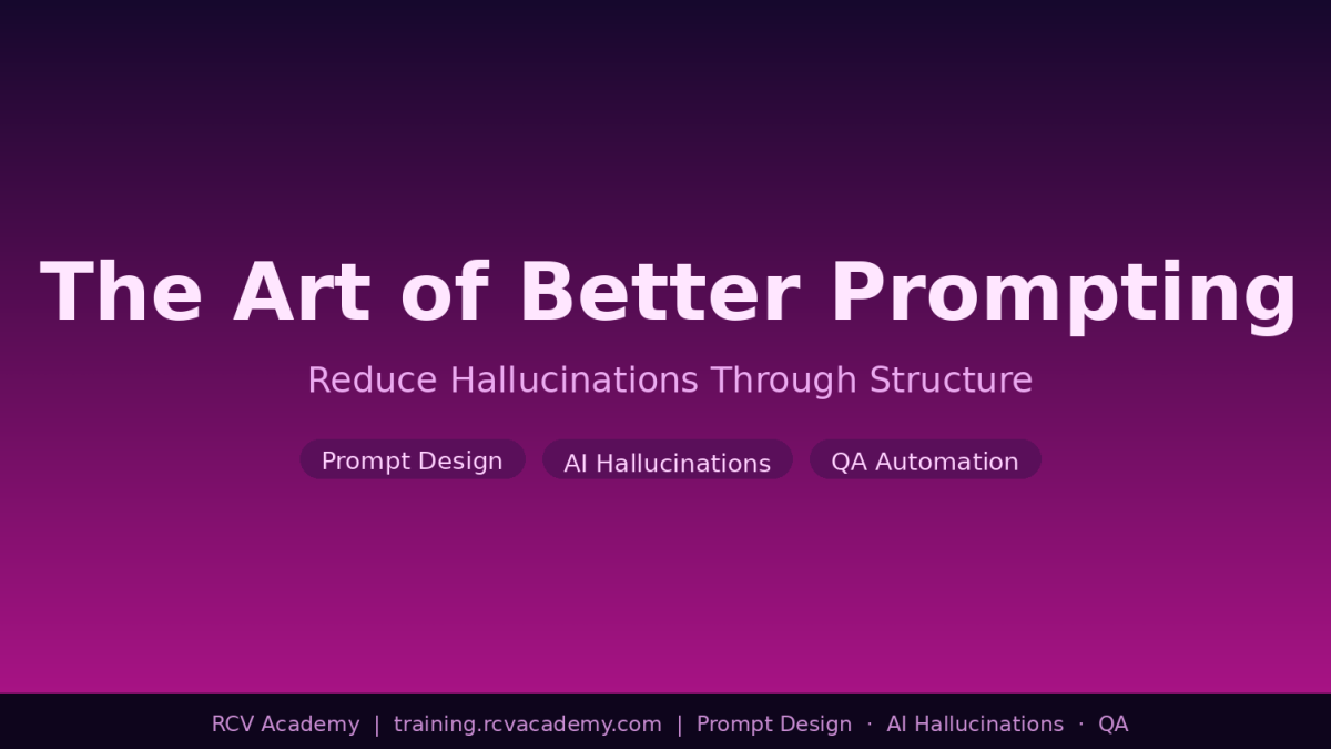 The Art of Better Prompting: Reduce AI Hallucinations