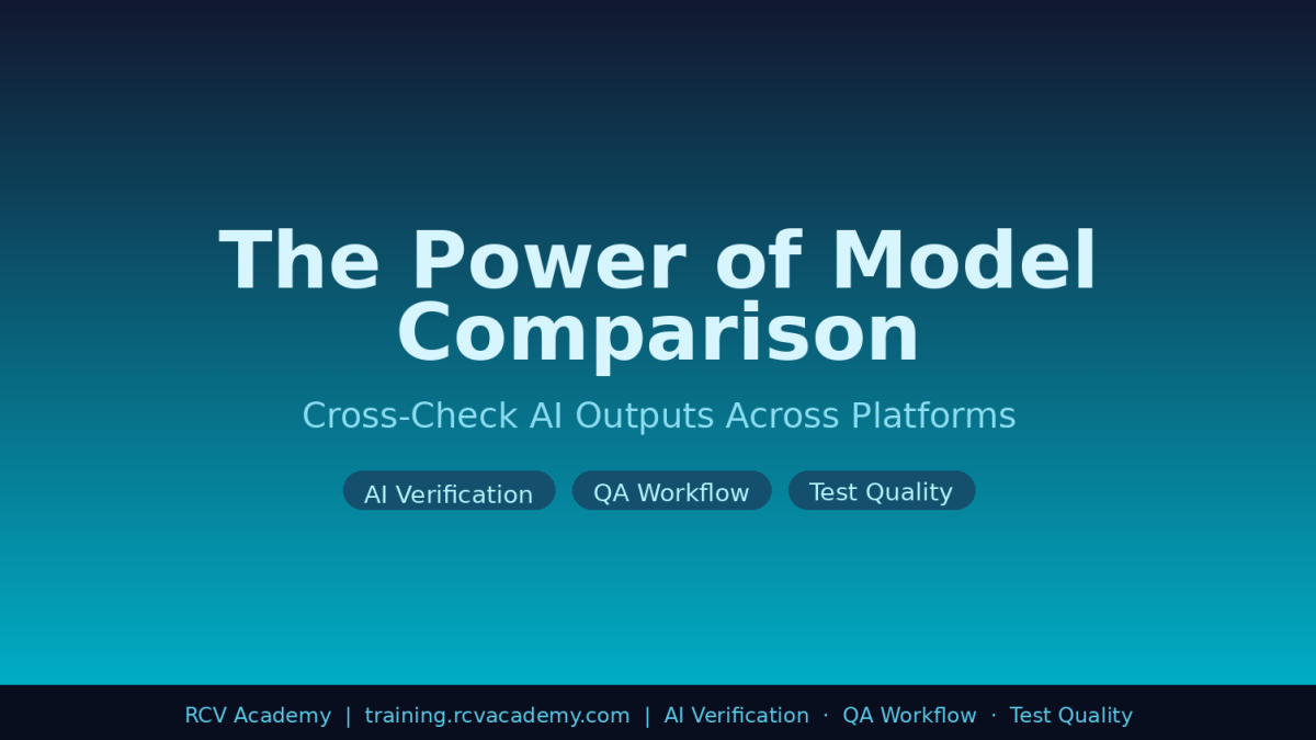 Cross-Checking AI Outputs Across Multiple Platforms