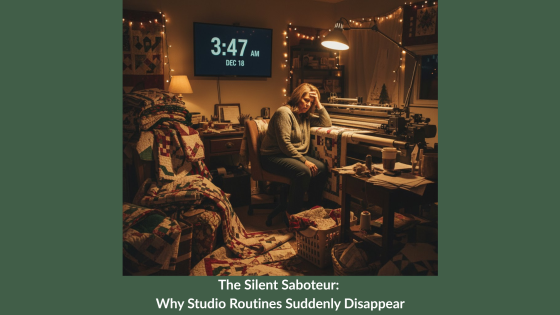 The Silent Saboteur: Why We Struggle When Studio Routines Suddenly Disappear