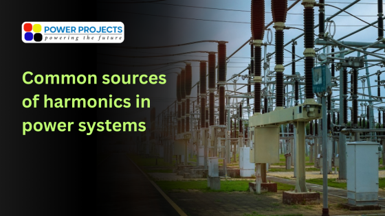 Common sources of harmonics in power systems